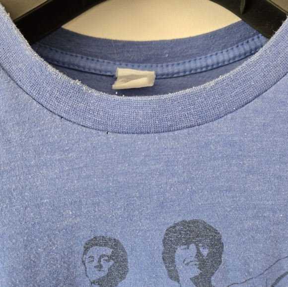BILL and Ted's Excellent Adventure Vintage Blue Graphic T-Shirt. Size Med - Picture 4 of 6